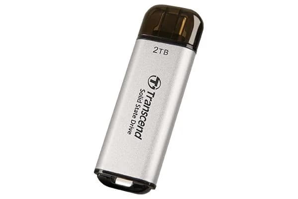 External SSD|TRANSCEND|ESD300|2TB|USB-C|Write speed 950 MBytes/sec|Read speed 1500 MBytes/sec|TS2TESD300S - Image 2