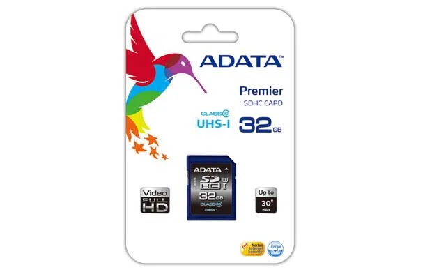 MEMORY SECURE DIGITAL HC 32GB/CLASS10 ASDH32GUICL10-R A-DATA - Image 1
