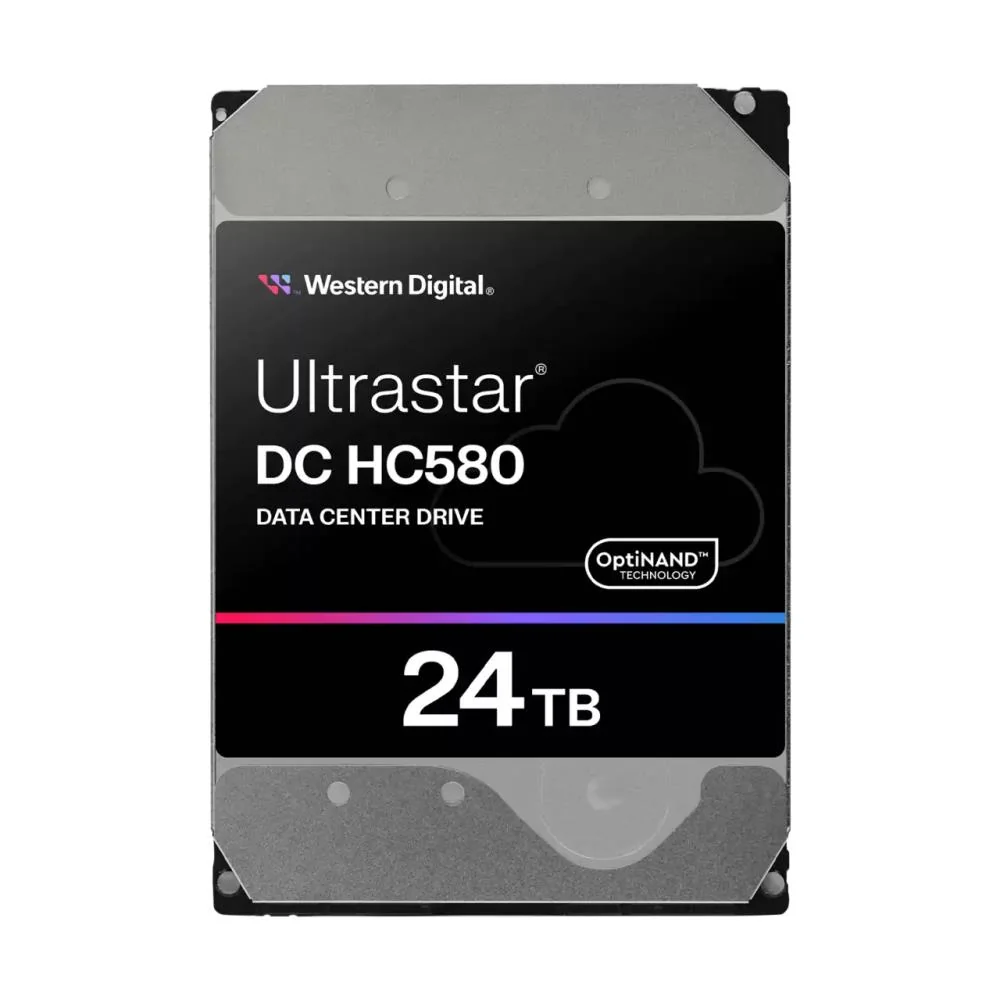 HDD|WESTERN DIGITAL ULTRASTAR|Ultrastar DC HC580|24TB|SATA|512 MB|7200 rpm|3,5"|0F62796 - Image 3