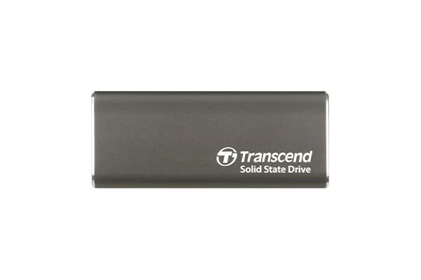 External SSD|TRANSCEND|ESD265C|2TB|USB-C|3D NAND|Write speed 950 MBytes/sec|Read speed 1050 MBytes/sec|TS2TESD265C - Image 1