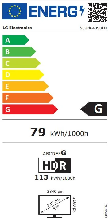 DISPLAY LCD 55"/55UN640S0LD LG - Image 3