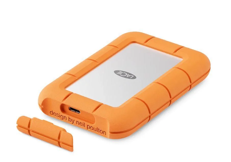 External SSD|LACIE|2TB|USB-C|Write speed 2000 MBytes/sec|Read speed 2000 MBytes/sec|STMF2000400 - Image 2