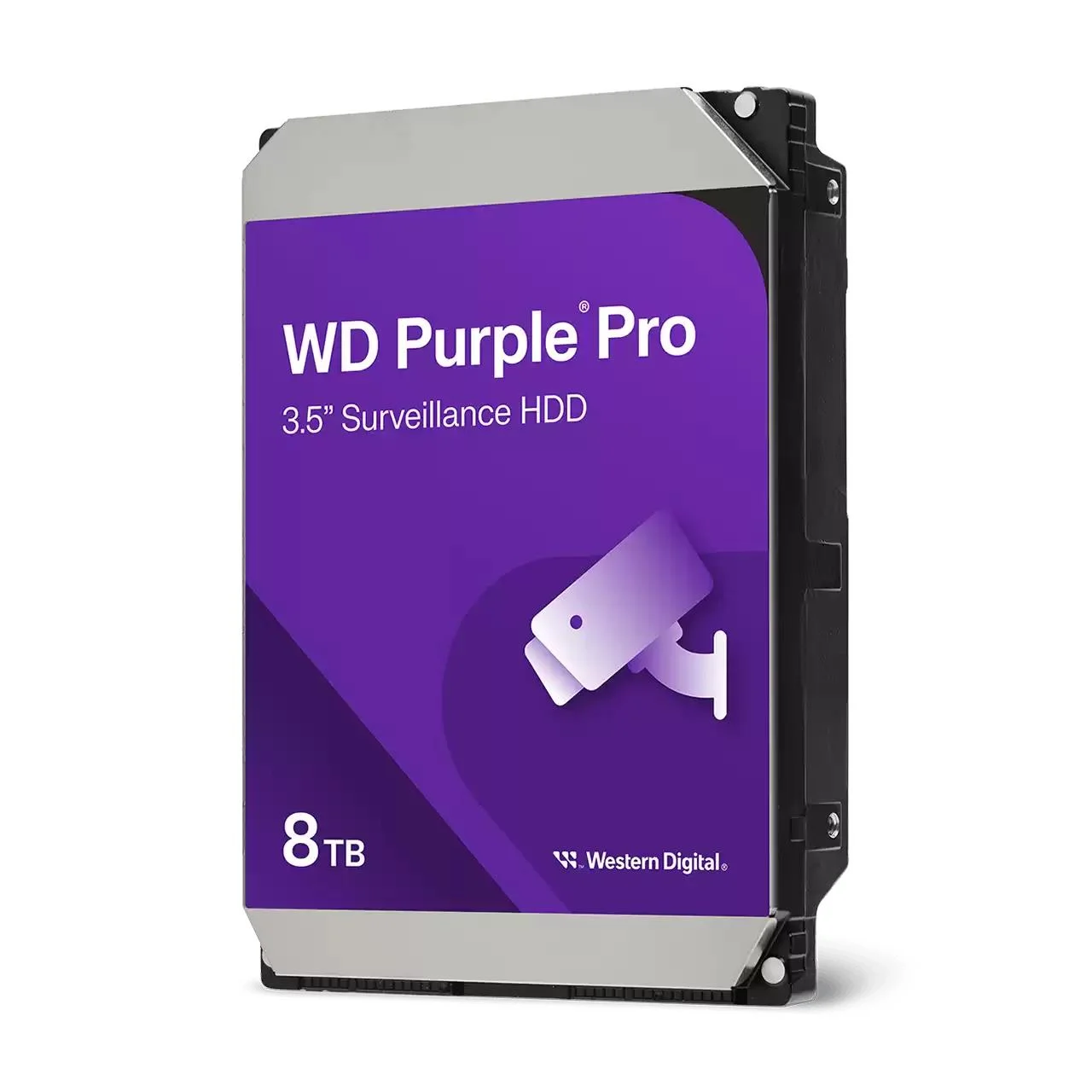 HDD WESTERN DIGITAL Purple 8TB SATA 3.0 256 MB 7200 rpm 3,5" WD8002PURP - Image 1