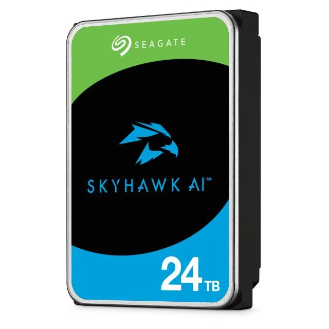 HDD SEAGATE SkyHawk AI 24TB 256 MB 7200 rpm Discs/Heads 10/20 3,5" ST24000VE002 - Image 1
