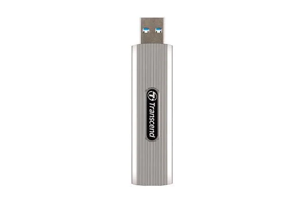 External SSD|TRANSCEND|ESD320A|2TB|USB 3.2|3D NAND|Write speed 950 MBytes/sec|Read speed 1050 MBytes/sec|TS2TESD320A - Image 1