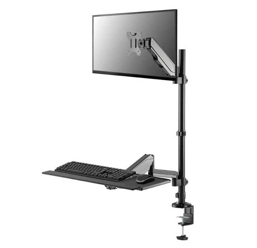 PC ACC SIT-STAND WORKSTATION/17-32" DS90-325BL1 NEOMOUNTS - Image 1