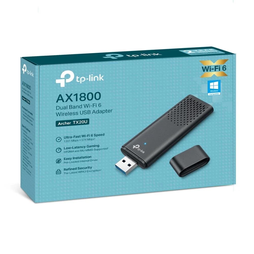 WRL ADAPTER 1800MBPS USB/ARCHER TX20U TP-LINK - Image 7