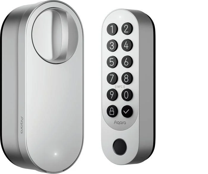 SMART HOME LOCK U200/SILVER EL-D02D-S AQARA - Image 1