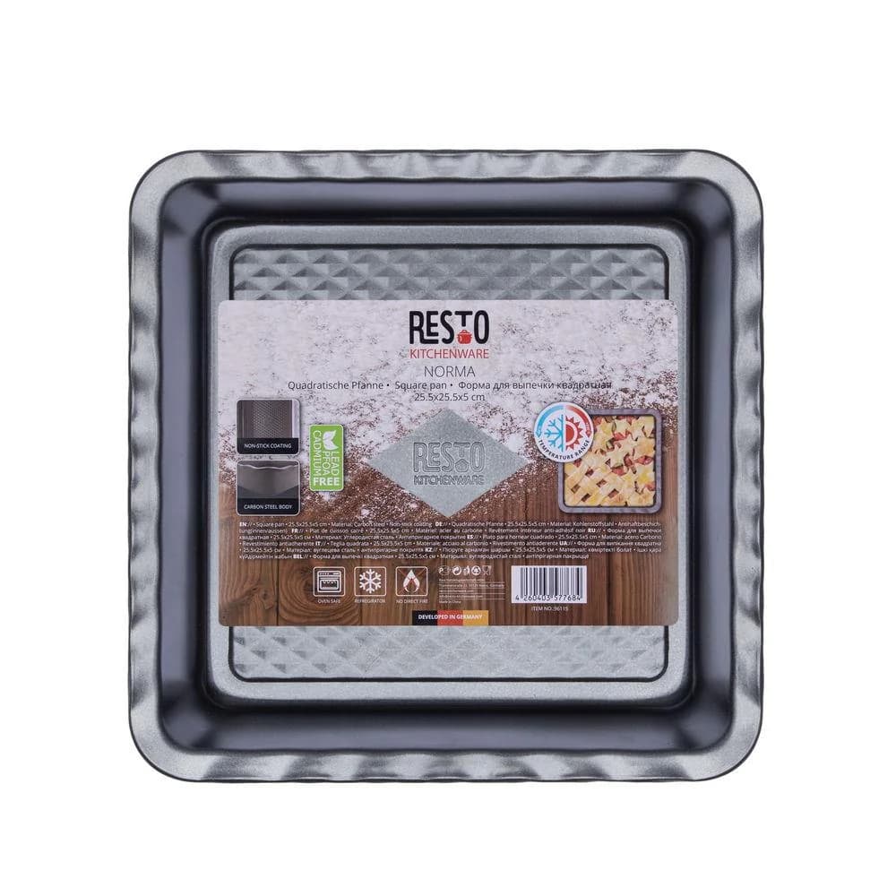 RECTANGULAR BAKEWARE/25.5X25.5X5CM 96115 RESTO - Image 4