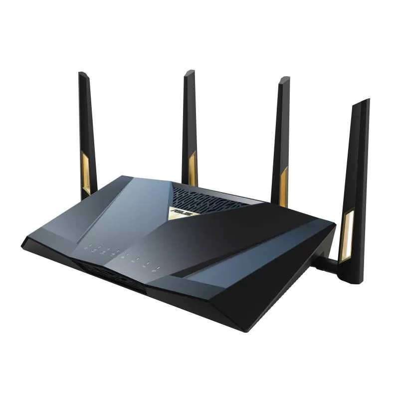 Wireless Router ASUS Wireless Router 7200 Mbps Mesh Wi-Fi 5 Wi-Fi 6 Wi-Fi 7 IEEE 802.11a IEEE 802.11a/g IEEE 802.11g IEEE 802.11n IEEE 802.11ac IEEE 802.11ax 3x10/100/1000M 1x2.5GbE Number of antennas 4 RT-BE88U - Image 3