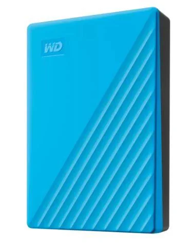 External HDD|WESTERN DIGITAL|My Passport|6TB|USB 2.0|USB 3.2|Colour Sky Blue|WDBR9S0060BBL-WESN - Image 2