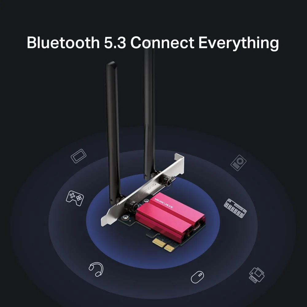 WRL ADAPTER 5400MBPS/BLUETH5.3/MA86XE MERCUSYS - Image 4