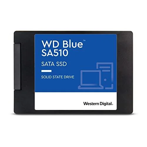 SSD|WESTERN DIGITAL|Blue SA510|4TB|SATA 3.0|Write speed 520 MBytes/sec|Read speed 560 MBytes/sec|2,5"|TBW 600 TB|MTBF 1750000 hours|WDS400T3B0A - Image 1