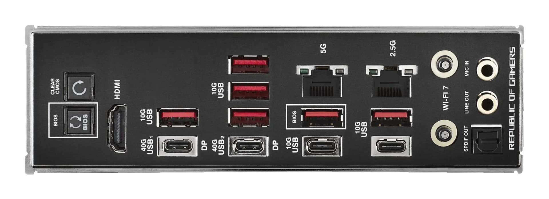 Mainboard|ASUS|AMD X870E|SAM5|ATX|Memory DDR5|Memory slots 4|2xPCI-Express 4.0 16x|2xPCI-Express 5.0 16x|4xM.2|1xHDMI|1xAudio-In|1xAudio-Out|6xUSB 3.2|2xUSB-C|2xUSB4|1xOptical S/PDIF|1xRJ45|ROGCROSSHAIRX870EHERO - Image 11