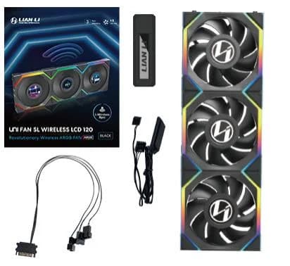 CASE FAN 120MM/G99.12SLLCD1W3B.00 LIAN LI - Image 1