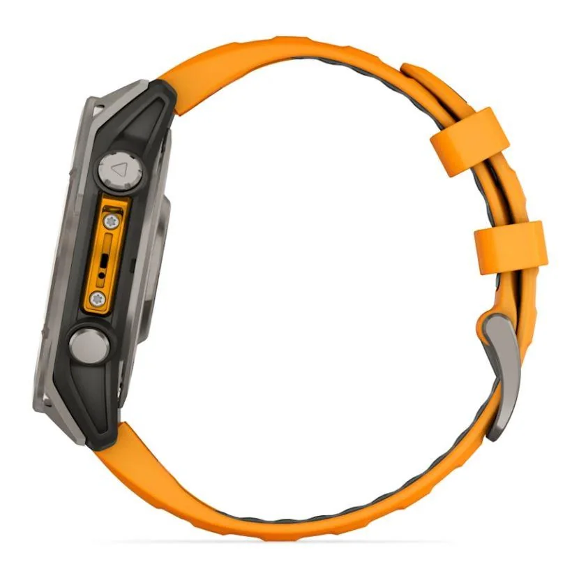 SMARTWATCH FENIX 8 SAPPHIRE/ORANGE 010-02904-11 GARMIN - Image 5