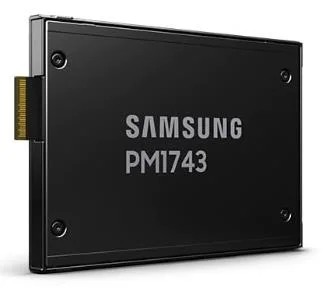 SSD SAMSUNG PM1743 3840 GB PCI Express 5.0 NVMe Yes 2.5" MZWLO3T8HCLS-00A07 - Image 1