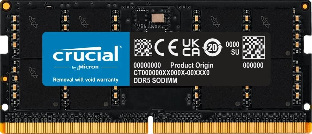 NB MEMORY 32GB DDR5-5600 SO/CT32G56C46S5 CRUCIAL - Image 1