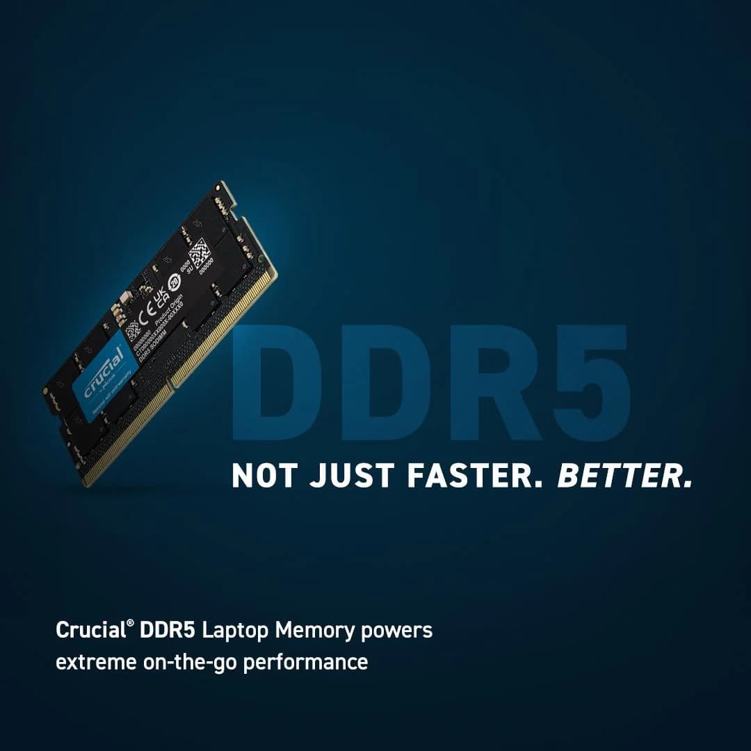 NB MEMORY 32GB DDR5-5600 SO/CT32G56C46S5 CRUCIAL - Image 2