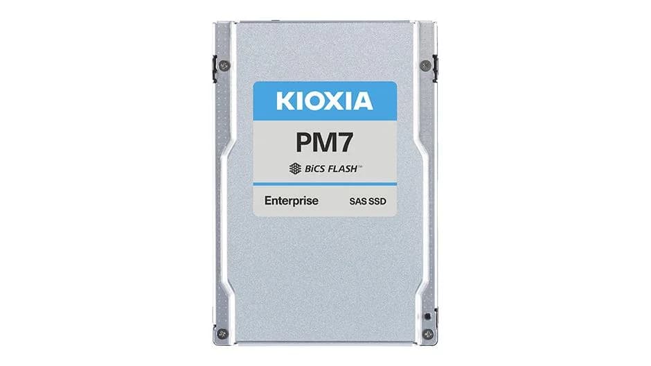 SSD SAS2.5" 30.72TB TLC 24GB/S/PM7-R KPM7VRUG30T7 KIOXIA - Image 1