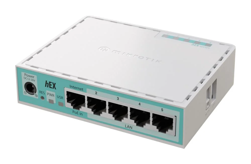 NET ROUTER 10/100/1000M 5P HEX/E50UG MIKROTIK - Image 1