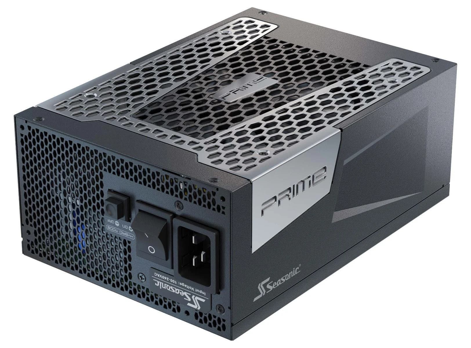 Power Supply|SEASONIC|PRIME TX ATX 3.0|1600 Watts|Efficiency 80 PLUS TITANIUM|MTBF 100000 hours|PRIME-TX-1600-ATX30 - Image 1