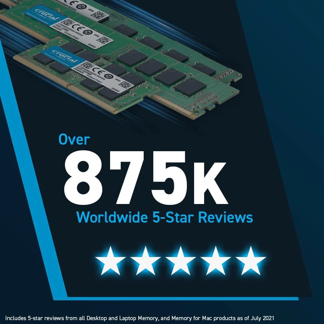 NB MEMORY 64GB DDR5-5600 SO/KIT2 CT2K32G56C46S5 CRUCIAL - Image 3