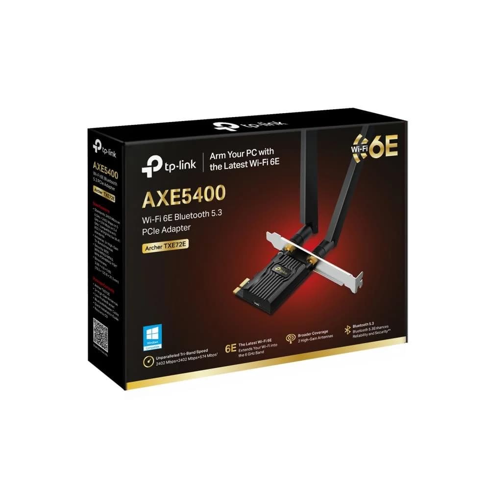 WRL ADAPTER 5400MBPS WI-FI 6E/ARCHER TXE72E TP-LINK - Image 2