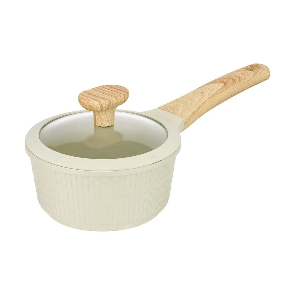 SAUCEPAN D16CM 1.3L/BEIGE 93800 RESTO - Image 1