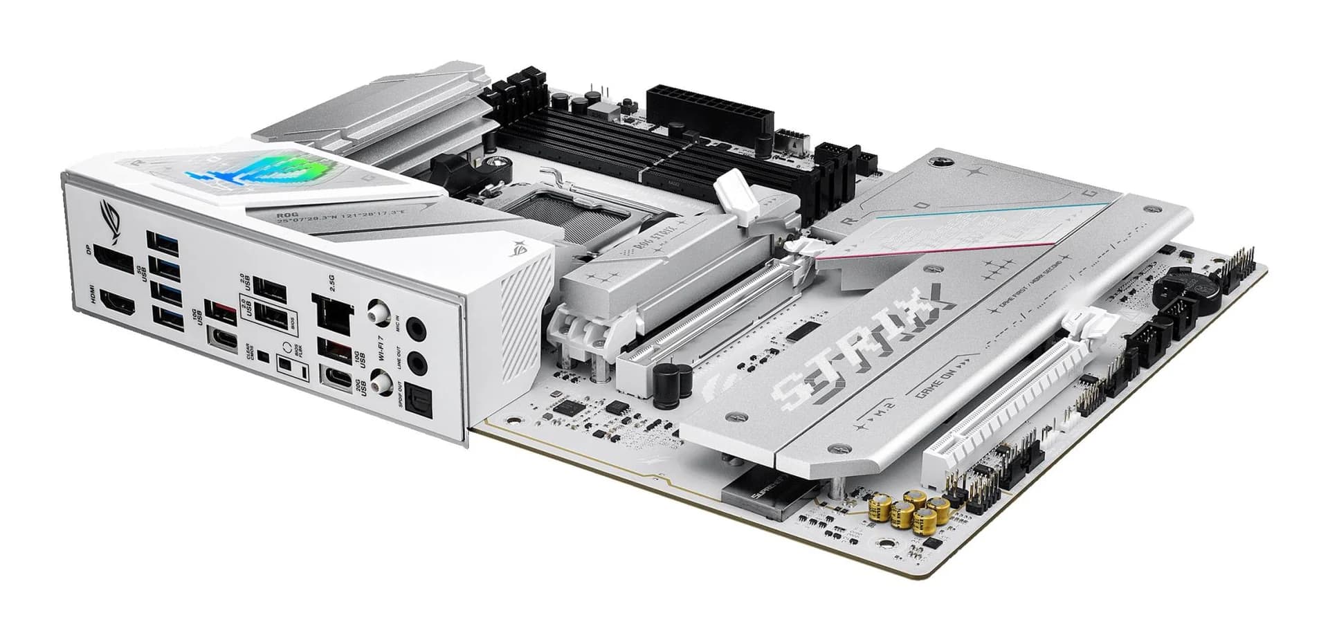 Mainboard|ASUS|AMD B850|SAM5|ATX|Memory DDR5|Memory slots 4|1xPCI-Express 4.0 16x|1xPCI-Express 5.0 16x|4xM.2|1xHDMI|1xDisplayPort|12xUSB 2.0|3xUSB-C|1xOptical S/PDIF|1xRJ45|2xAudio port|STRIXB850-AGAMINGWIFI - Image 11