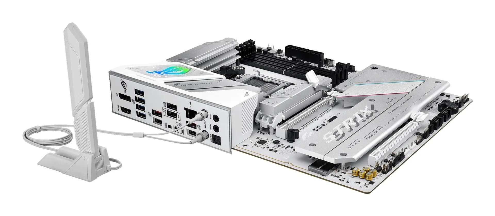Mainboard|ASUS|AMD B850|SAM5|ATX|Memory DDR5|Memory slots 4|1xPCI-Express 4.0 16x|1xPCI-Express 5.0 16x|4xM.2|1xHDMI|1xDisplayPort|12xUSB 2.0|3xUSB-C|1xOptical S/PDIF|1xRJ45|2xAudio port|STRIXB850-AGAMINGWIFI - Image 12