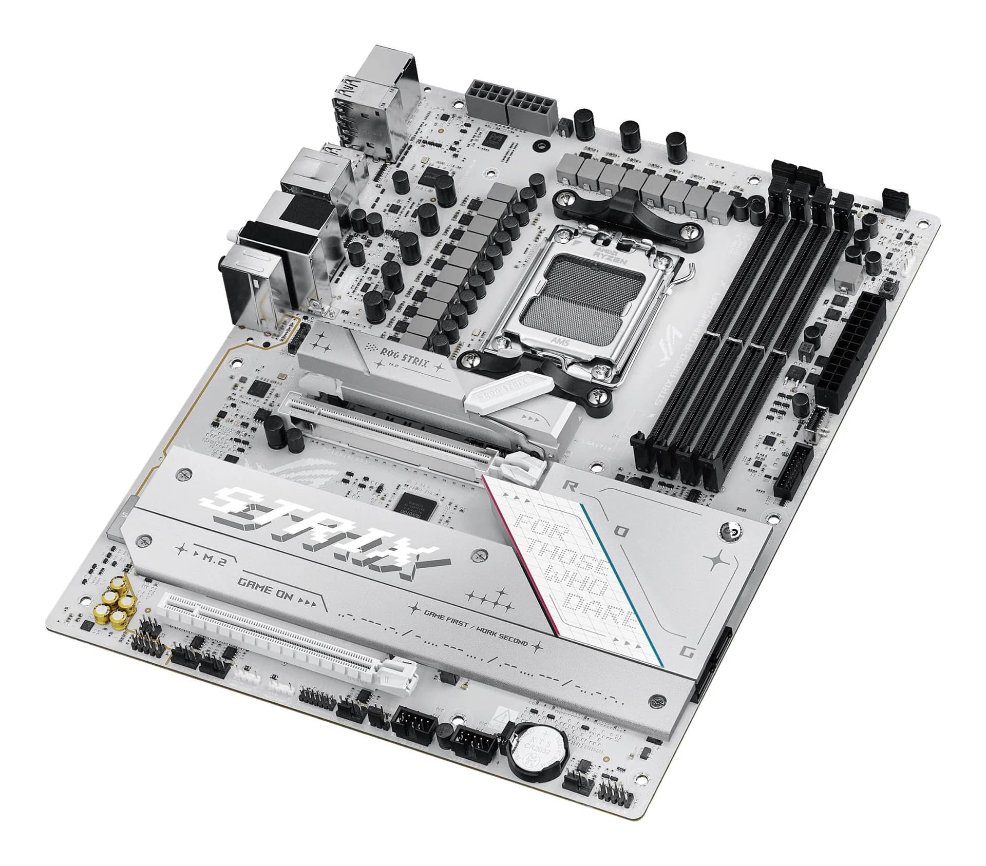 Mainboard|ASUS|AMD B850|SAM5|ATX|Memory DDR5|Memory slots 4|1xPCI-Express 4.0 16x|1xPCI-Express 5.0 16x|4xM.2|1xHDMI|1xDisplayPort|12xUSB 2.0|3xUSB-C|1xOptical S/PDIF|1xRJ45|2xAudio port|STRIXB850-AGAMINGWIFI - Image 3