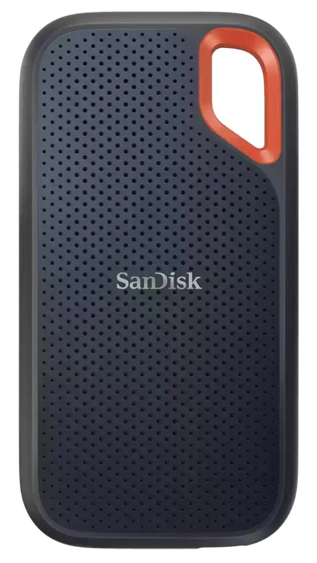 External SSD SANDISK Extreme 8TB Write speed 1000 MBytes/sec Read speed 1050 MBytes/sec SDSSDE61-8T00-G25 - Image 1