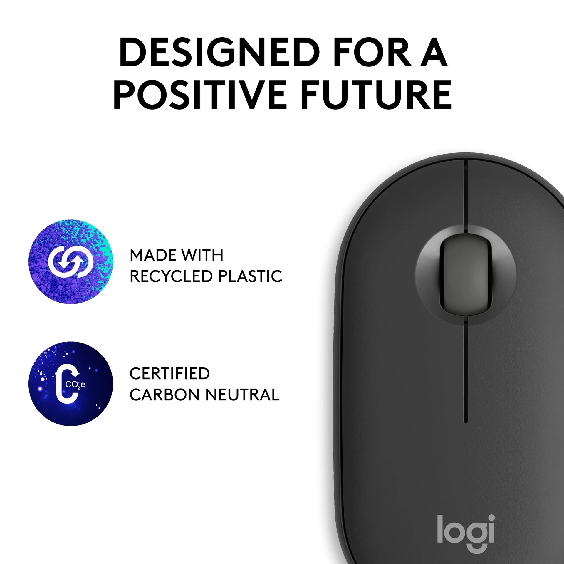 MOUSE USB OPTICAL WRL M350S/BLACK 910-007015 LOGITECH - Image 17