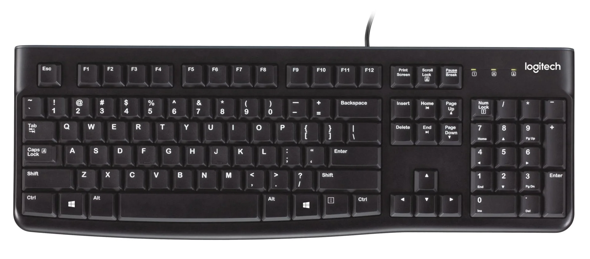 KEYBOARD K120 USB US/920-002508 LOGITECH - Image 3