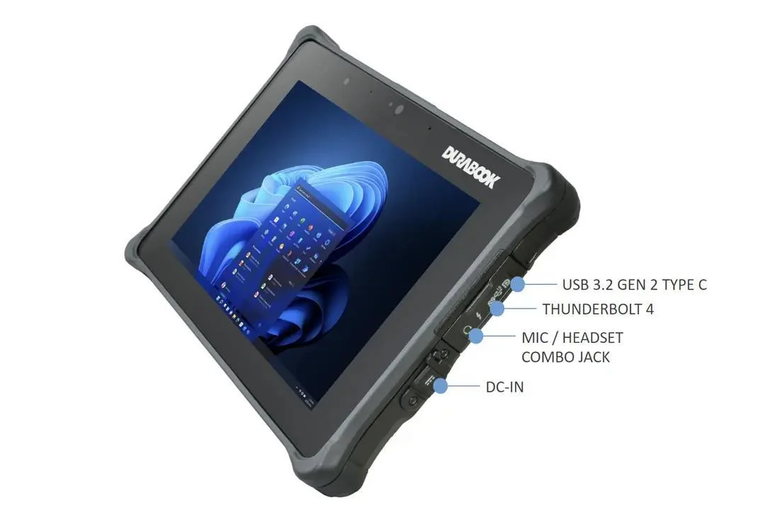 TABLET R8AA1 CI5-1230U 8"/8/128GB R8H1P1DEBBLX DURABOOK - Image 4