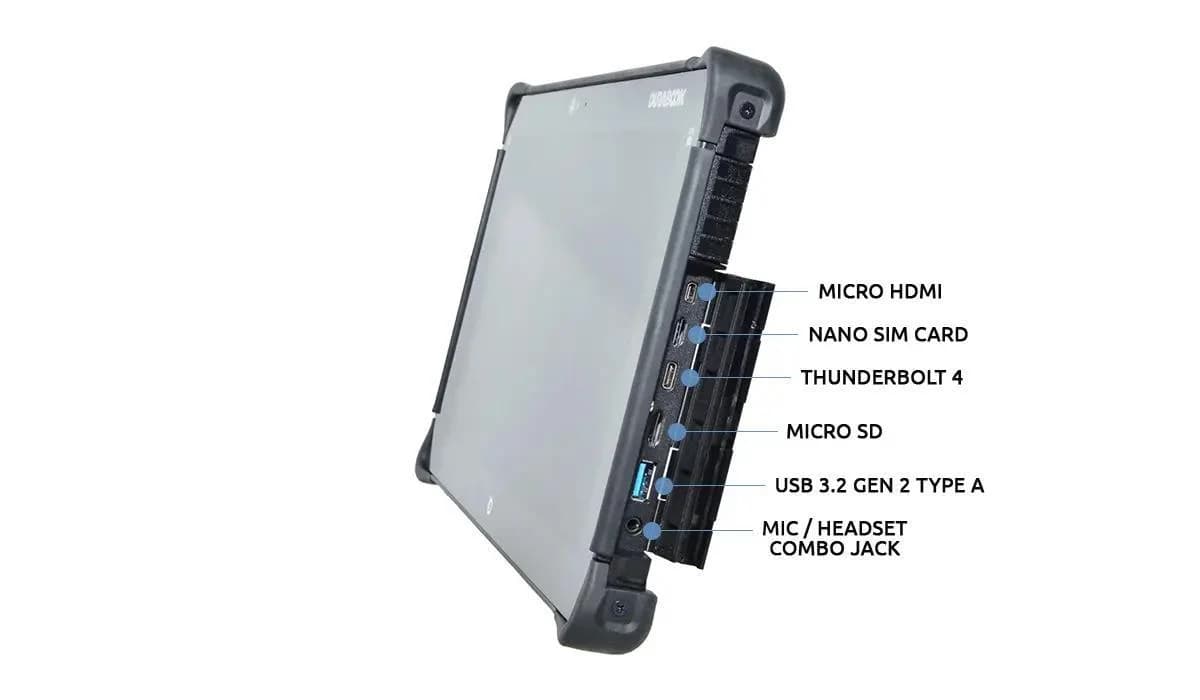 TABLET R11AH7 CI5-1235U 11"/8/256GB R1G1P2DEBAEX DURABOOK - Image 4