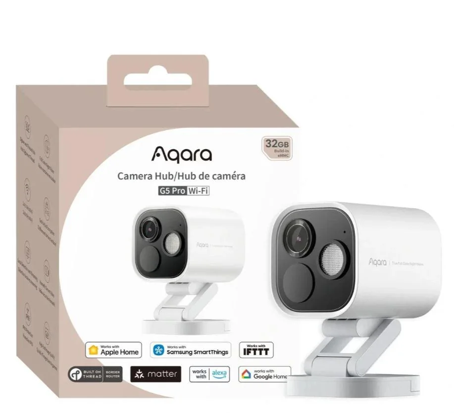 SMART HOME G5 PRO WI-FI CAMERA/HUB WHITE CH-C07D-W AQARA - Image 2