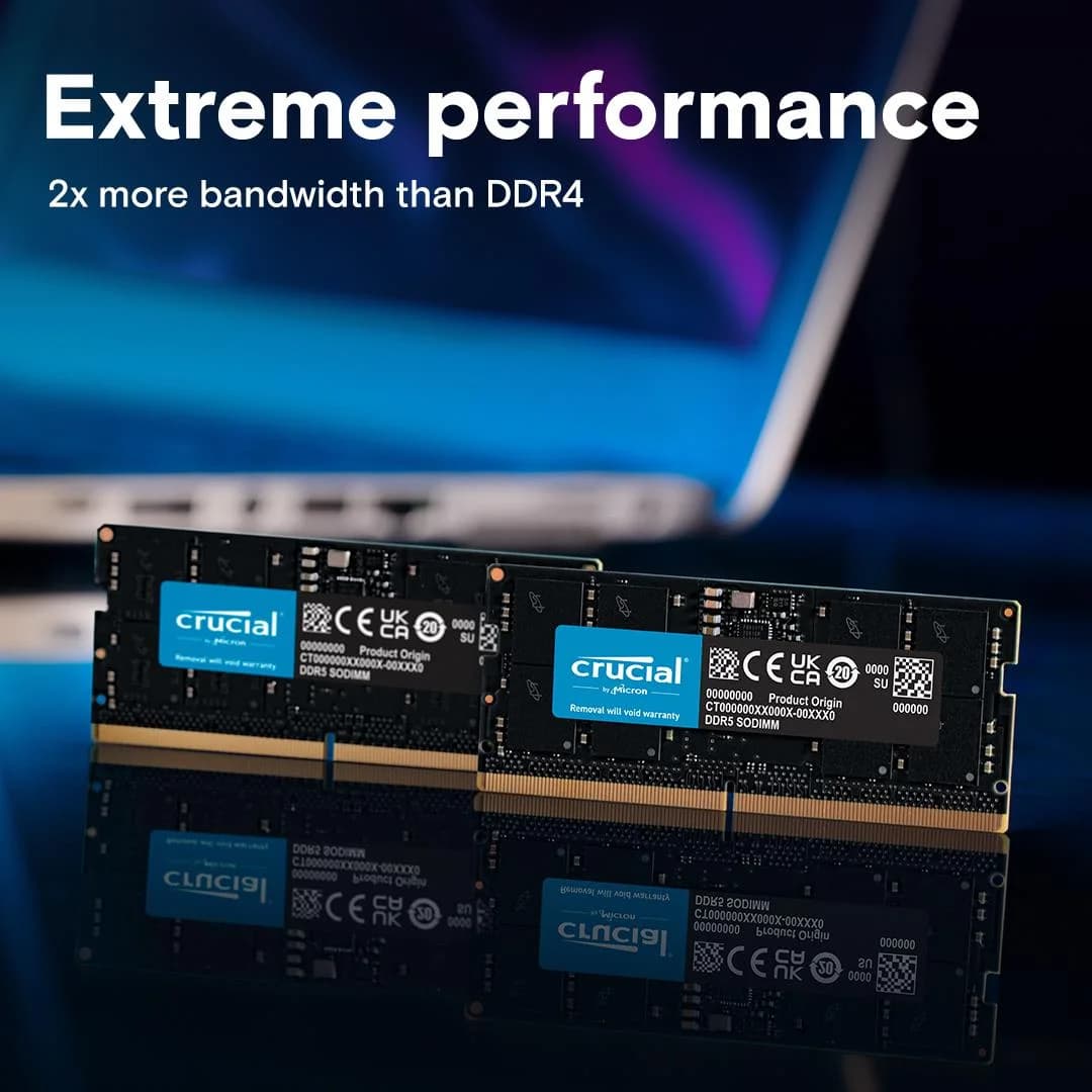 NB MEMORY 64GB DDR5-5600/SO CT64G56C46S5 CRUCIAL - Image 2