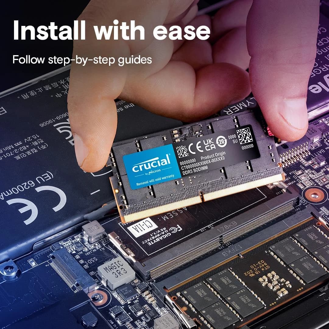 NB MEMORY 64GB DDR5-5600/SO CT64G56C46S5 CRUCIAL - Image 6