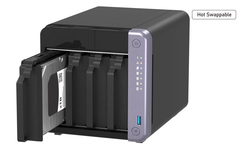 NAS STORAGE TOWER 4BAY/NO HDD TS-432X-4G QNAP - Image 5
