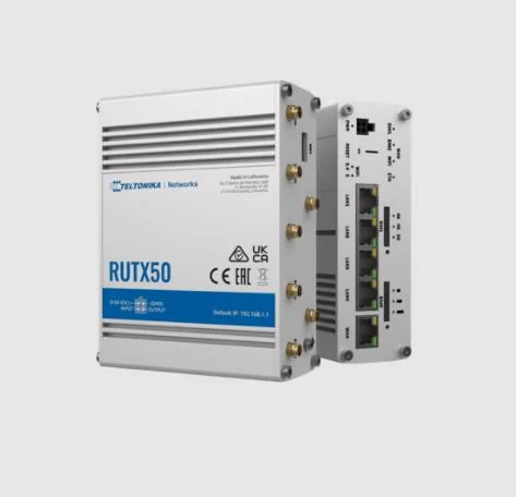 Wireless Router|TELTONIKA|IEEE 802.3|IEEE 802.3az|IEEE 802.3u|USB 2.0|RUTX50 - Image 3