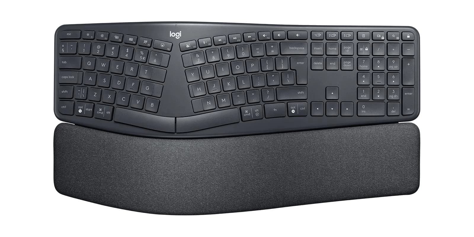 KEYBOARD WRL ERGO K860 US/GRAPHITE 920-010352 LOGITECH - Image 1