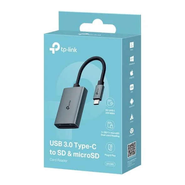 MEMORY READER USB-C SD&MICROSD/UA430C TP-LINK - Image 4