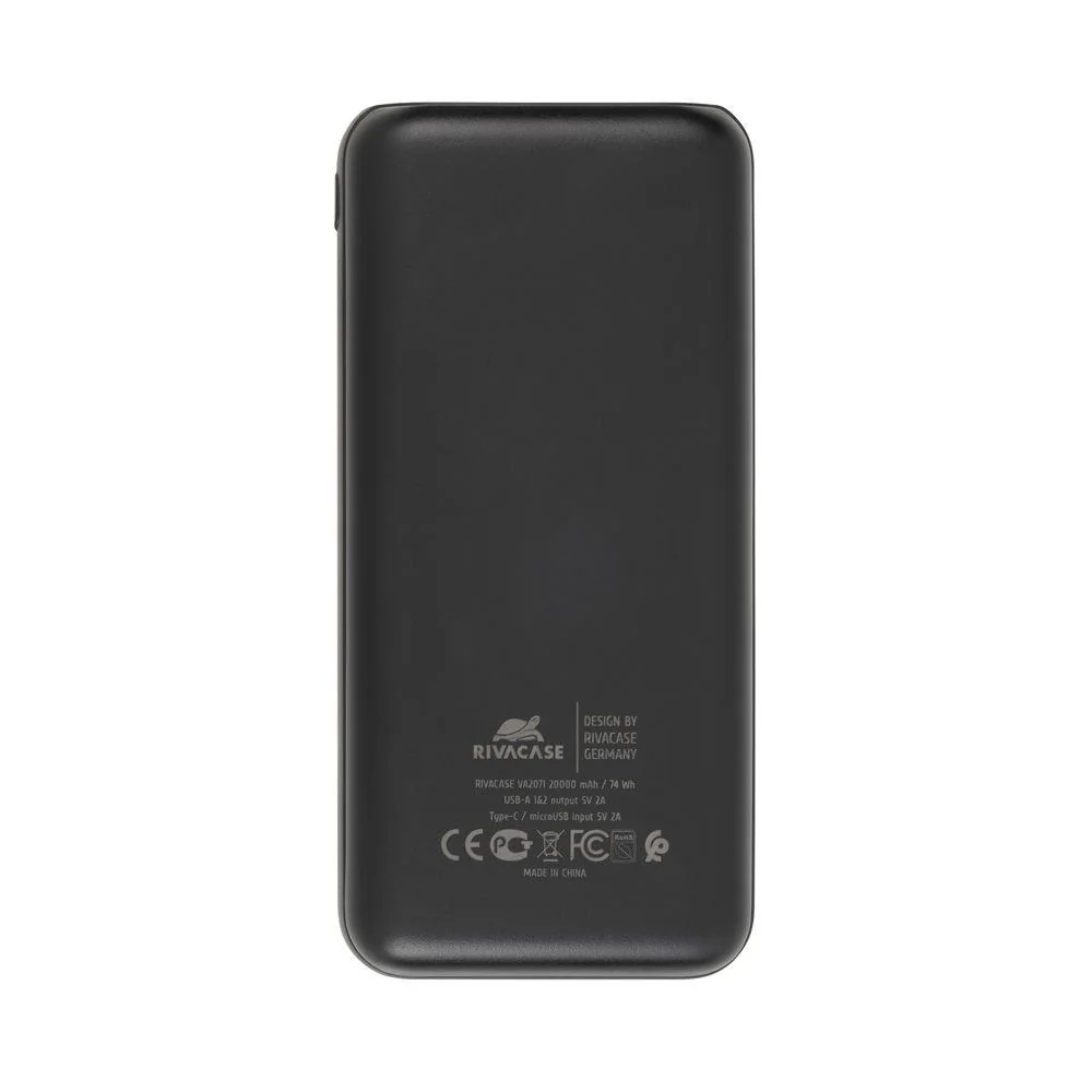 POWER BANK USB 20000MAH/VA2071 BLACK RIVACASE - Image 3