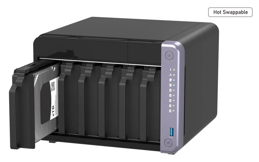 NAS STORAGE TOWER 6BAY 10GB/TS-632X-4G QNAP - Image 5
