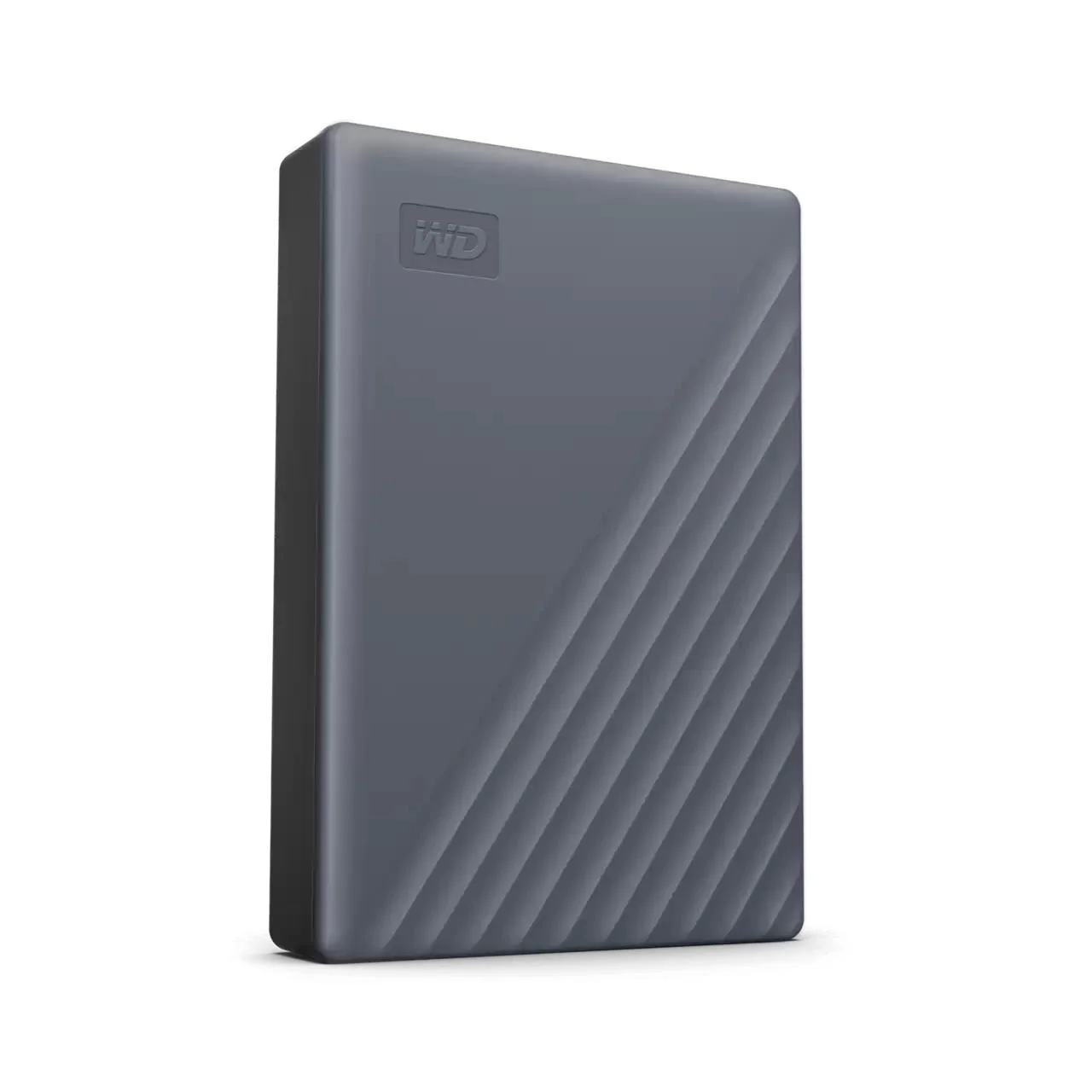 External HDD WESTERN DIGITAL My Passport WDBY3J0060BGY-WESN 6TB USB-C Colour Grey WDBY3J0060BGY-WESN - Image 2