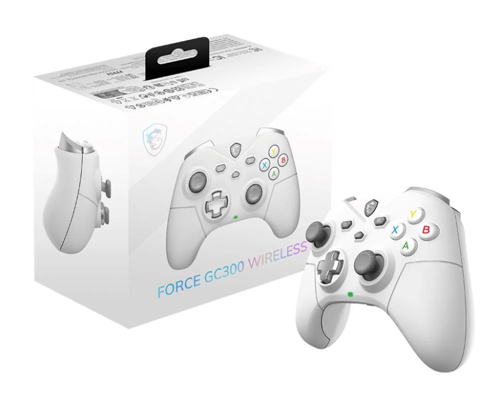 GAMEPAD WRL/FORCE GC300 W WHITE MSI - Image 5