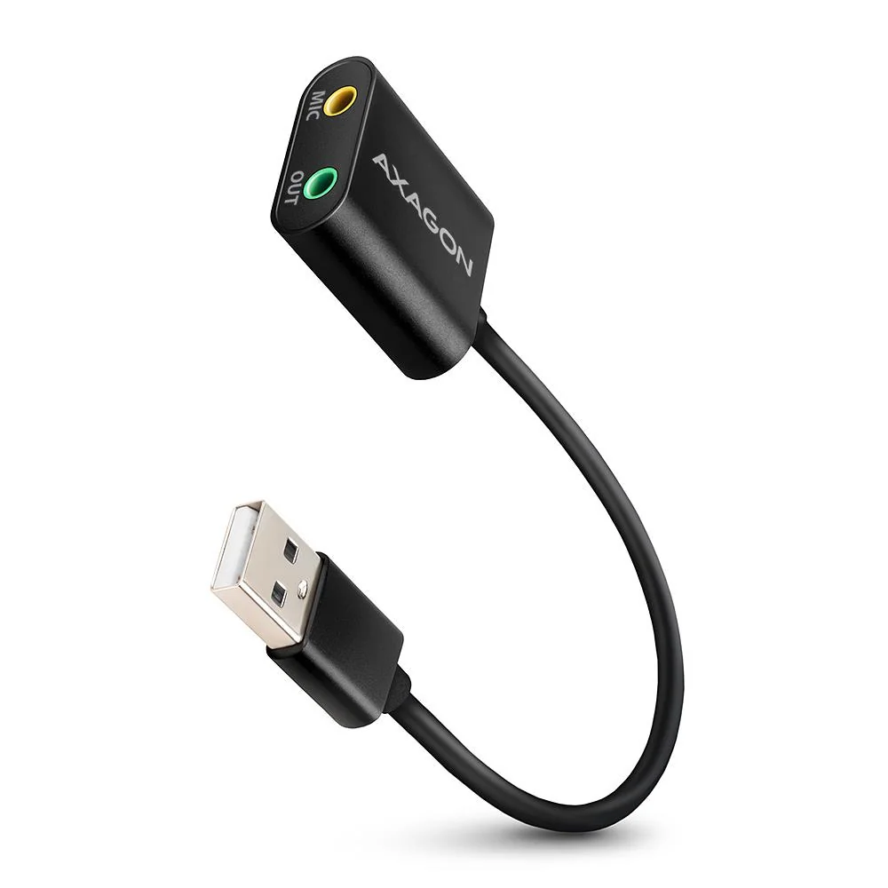 SOUND CARD USB2.0 48KHZ/16BIT/0.15M ADA-12 AXAGON - Image 1