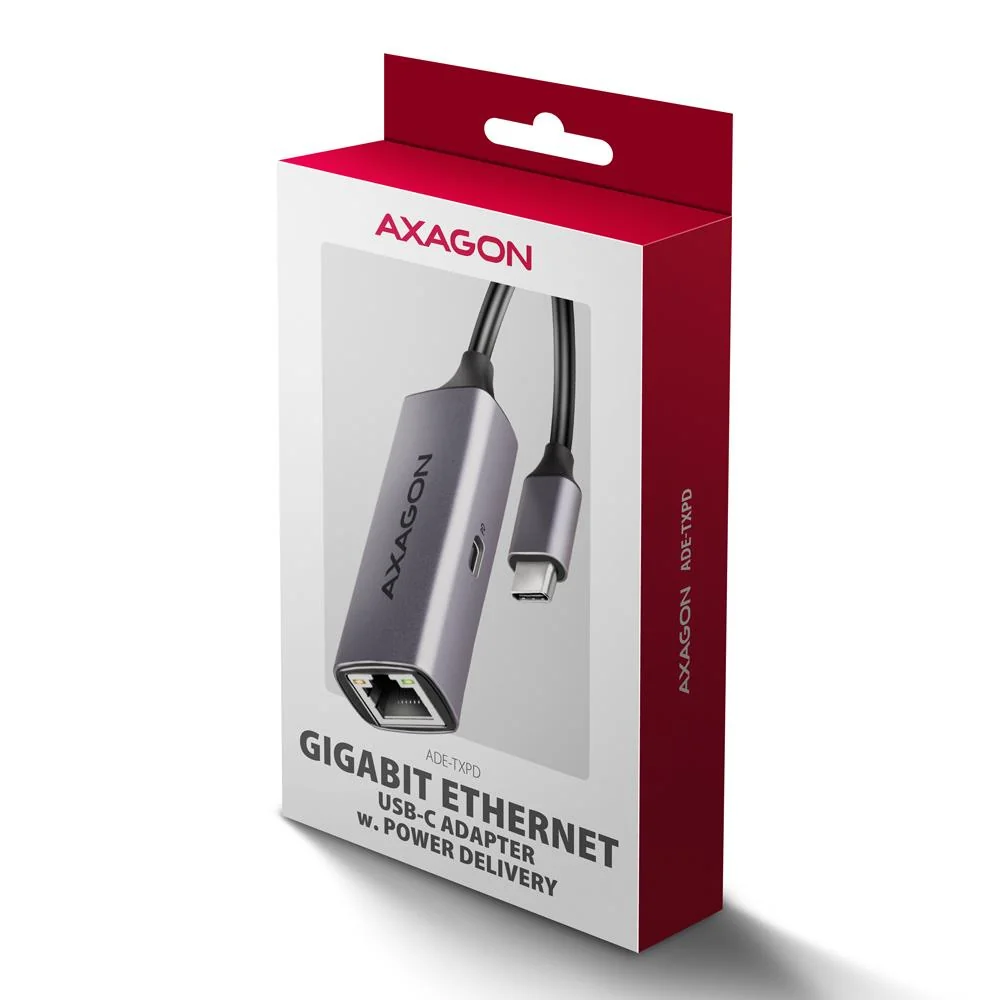 NET ADAPTER USB-C 1GB/ADE-TXPD AXAGON - Image 2
